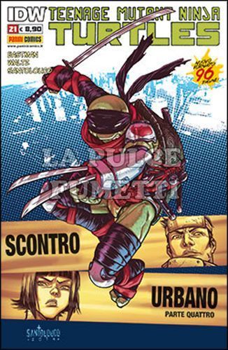 TEENAGE MUTANT NINJA TURTLES #    21